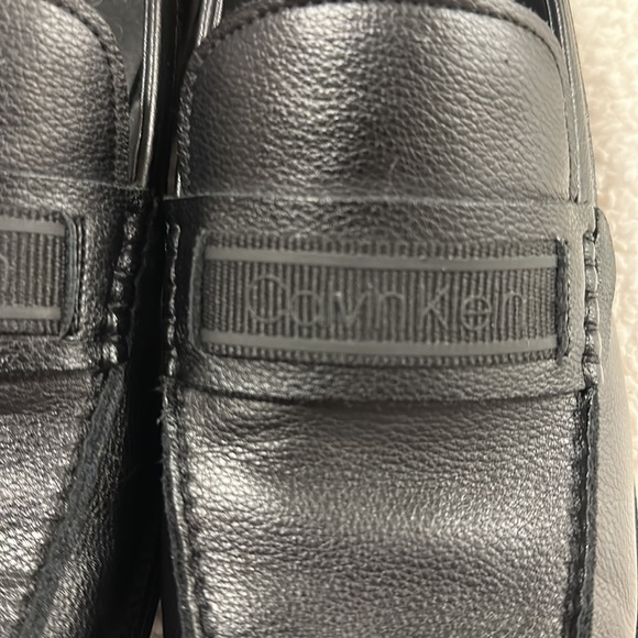 calvin Klein size 12, black Loafers, pre-owned - Picture 4 of 14